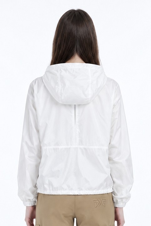 WOMEN ESSENTIAL HOOD JK PKFPW610201 WHITE 상품 이미지 2