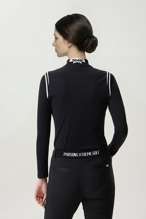 WOMEN COOL SLEEVE MOCK NECK LONG SLEEVE