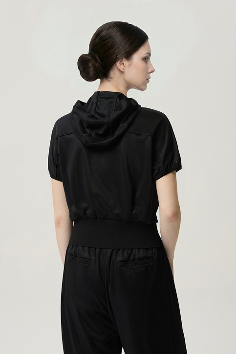WOMEN HOOD ZIP-UP