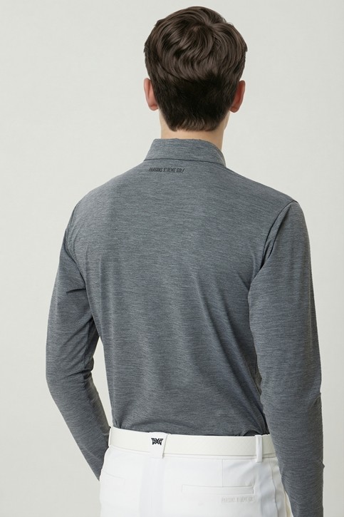 MEN ESSENTIAL COLLAR LONG SLEEVE