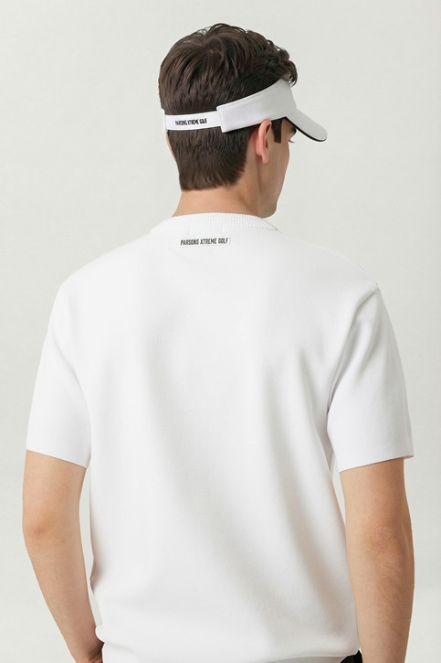 MEN ROUND NECK SHORT SLEEVE SWEATER