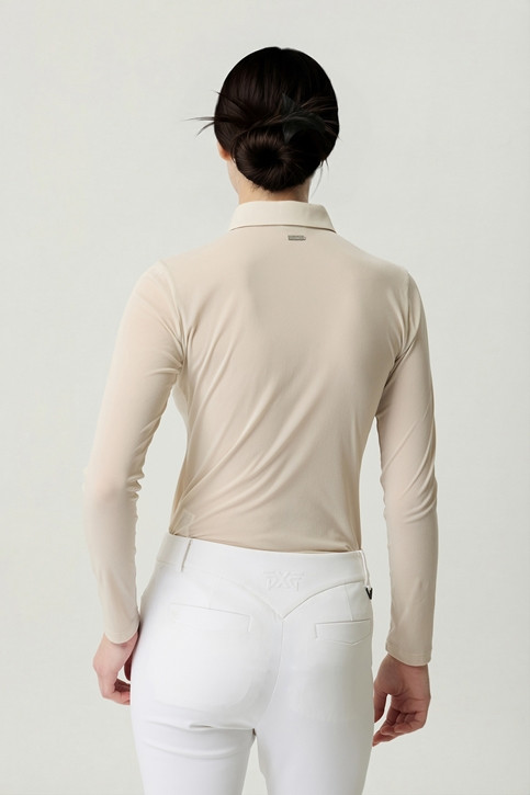 WOMEN MESH LONG SLEEVE