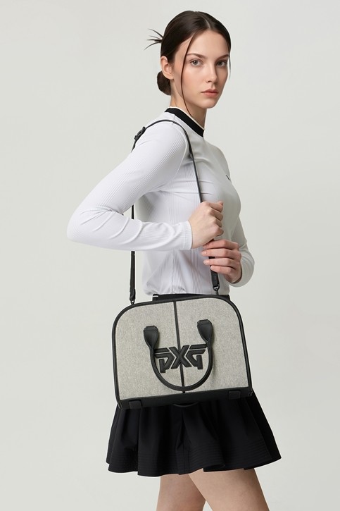 WOMEN SEMI-CIRCULAR TOTE BAG
