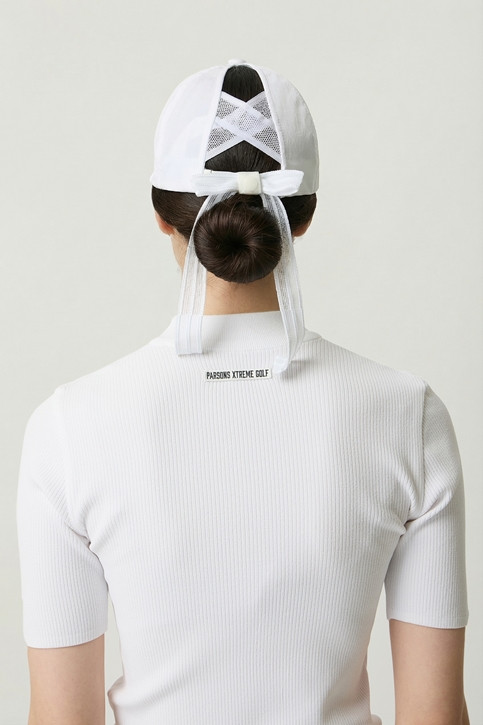 WOMEN X BAND RIBBON CAP