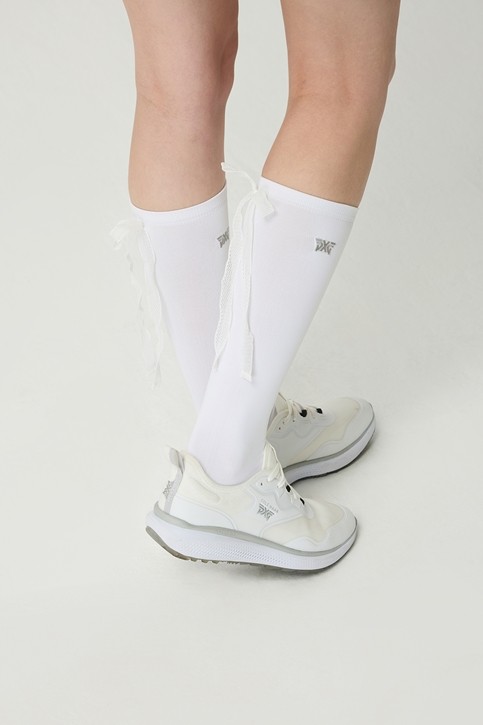 WOMEN RIBBON KNEE SOCKS