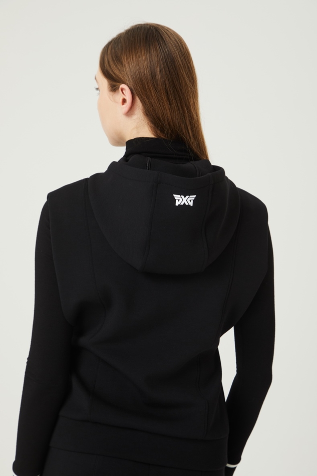 WOMENS HOODED JERSEY VEST