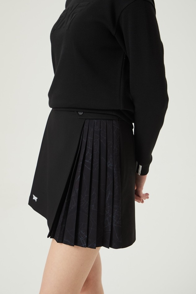 WOMENS HALF PLEATED SKIRT
