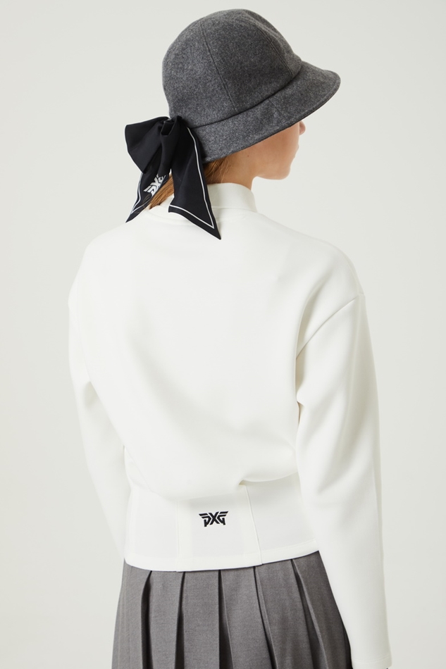 WOMENS ROUND RIBBON BUCKET HAT