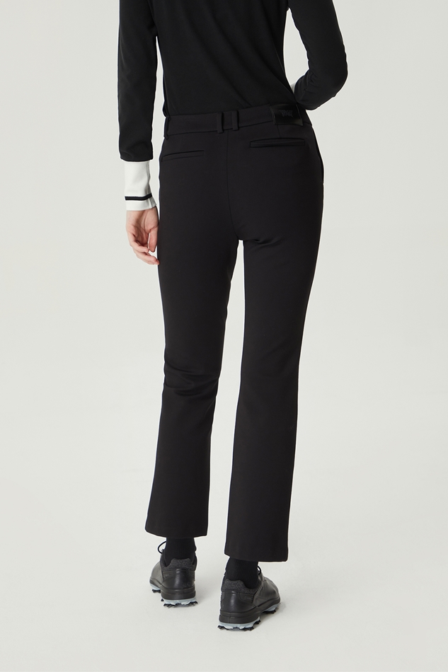 WOMEN WINTER TRICOT BOOTS CUT PANTS