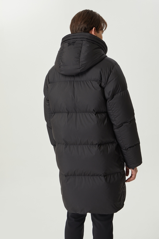 WINTER HOODED LONG DOWN JK