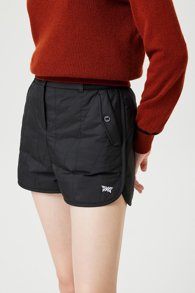 WOMEN WINTER PADDED SHORT PANTS