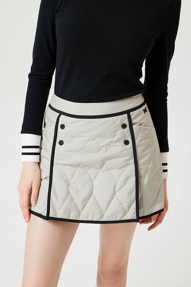 WOMEN WINTER PADDED SKIRT