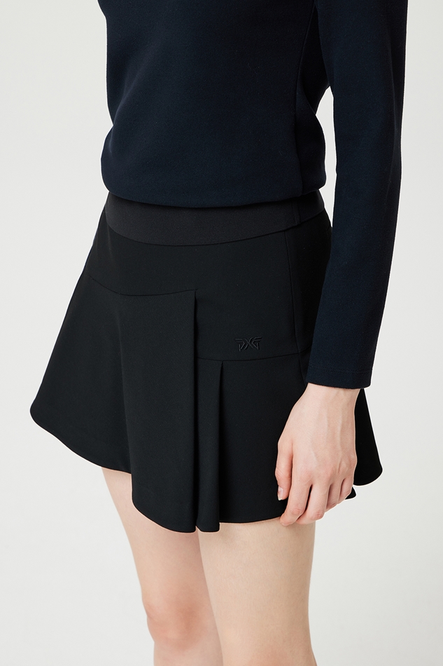 WOMEN WINTER UNBALANCED FLARE SKIRT