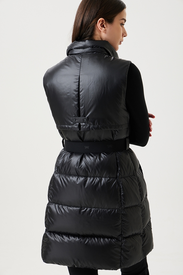 WOMEN WINTER LONG DOWN VEST