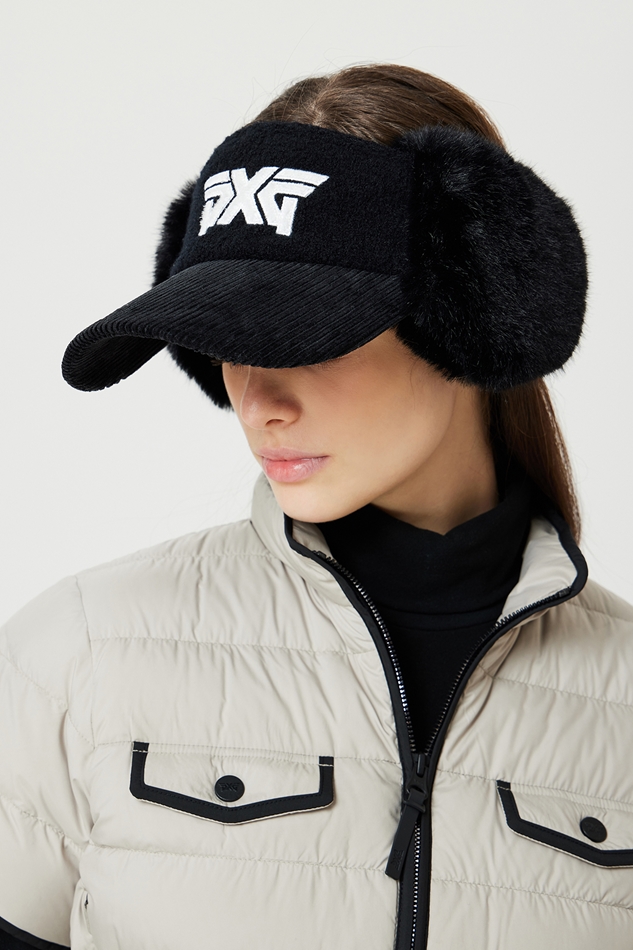 WOMEN FUR VISOR