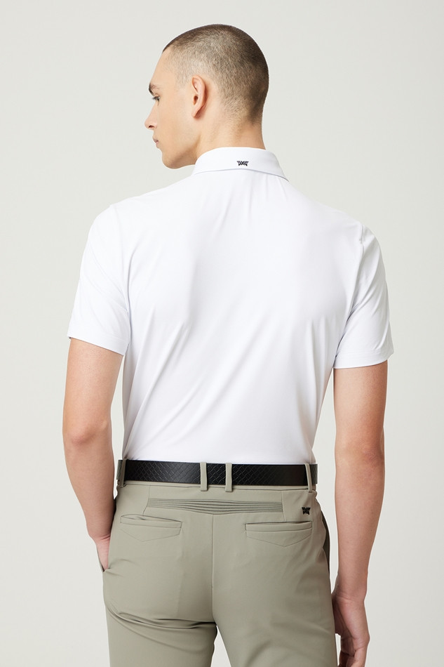 LINE POINT COLLAR SHORT-SLEEVE