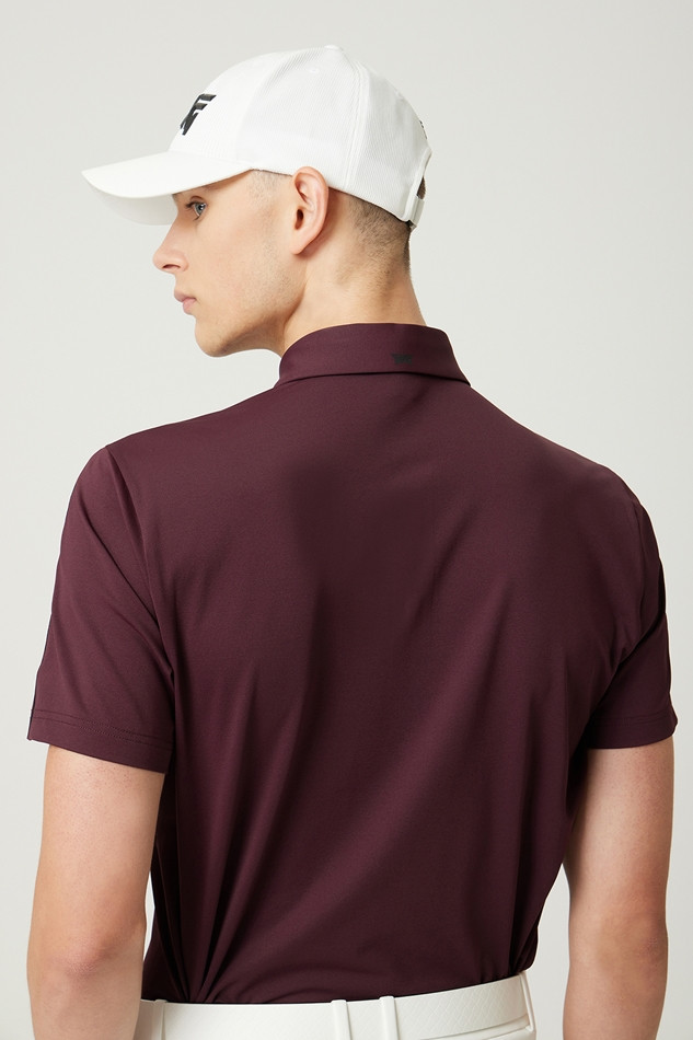 LINE POINT COLLAR SHORT-SLEEVE