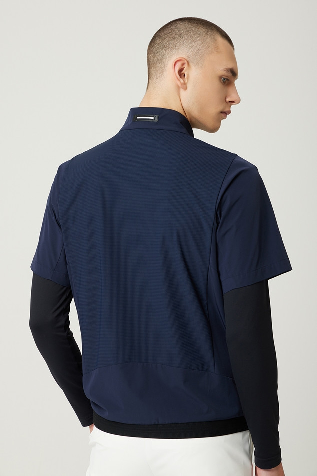 SHORT-SLEEVED SWING JACKET