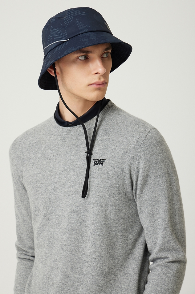 PATTERN BUCKET HAT