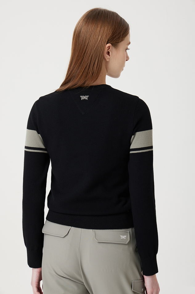 WOMEN LINE POINT SWEATER
