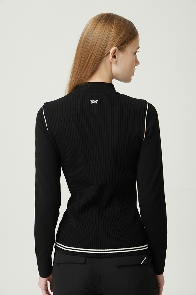 WOMEN HIGH NECK SWEATER
