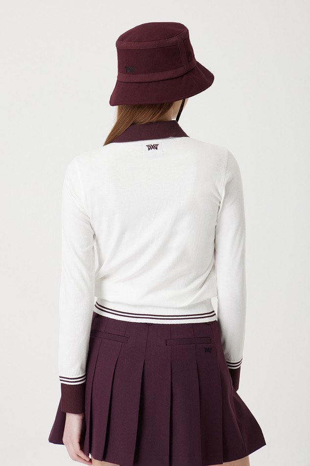 WOMEN COLLARED POINT SWEATER