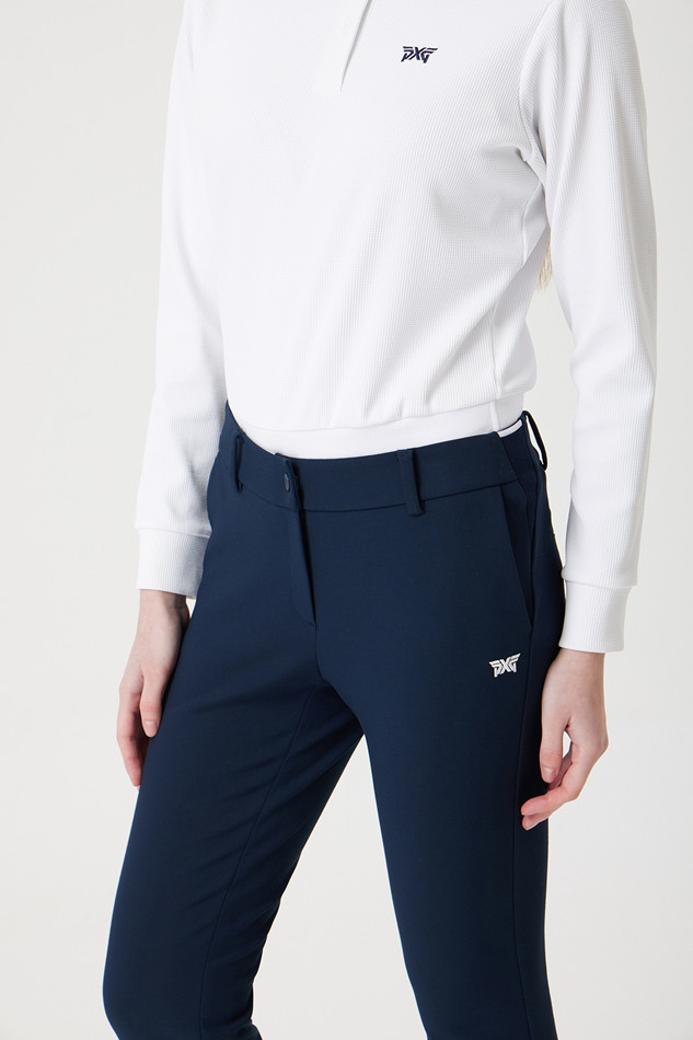 WOMEN ONE POINT STRAIGHT PANTS