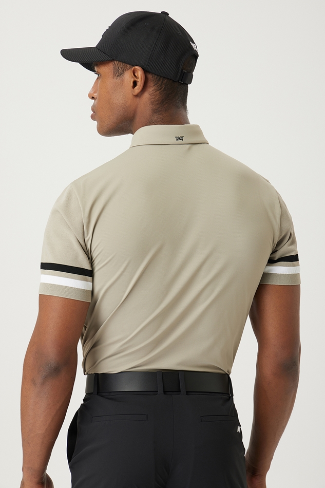 SUMMER KNITTED SLEEVE COLLAR SHORT-SLEEVE