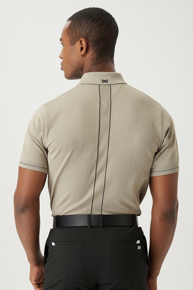 SUMMER COLLARED SHORT SLEEVE KNIT