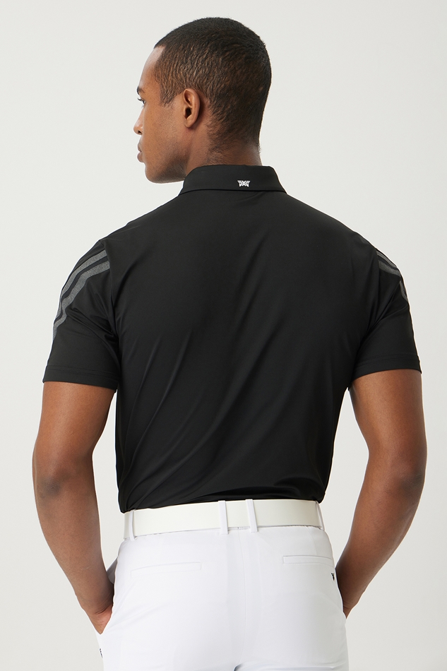 SUMMER SHOULDER POINT COLLAR SHORT-SLEEVE