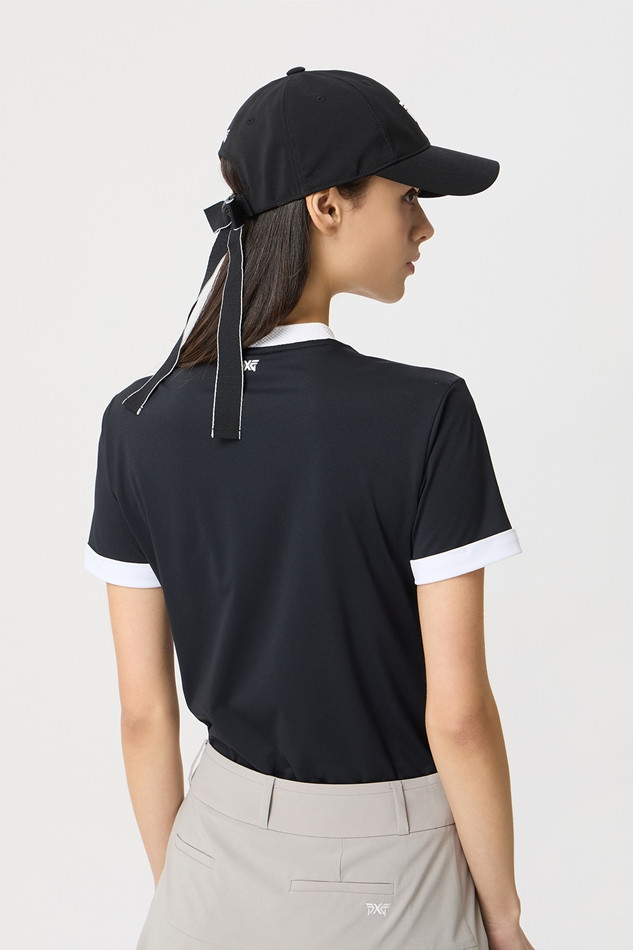 WOMENS SUMMER ROUND NECK SHORT-SLEEVE