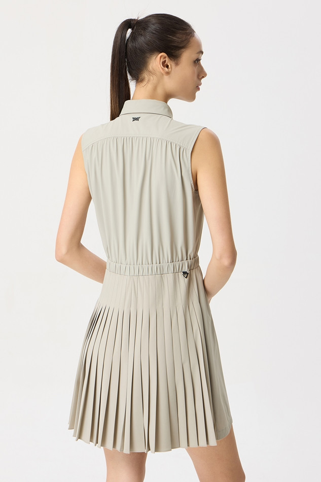 WOMENS SUMMER COLLARED ONE-PIECE