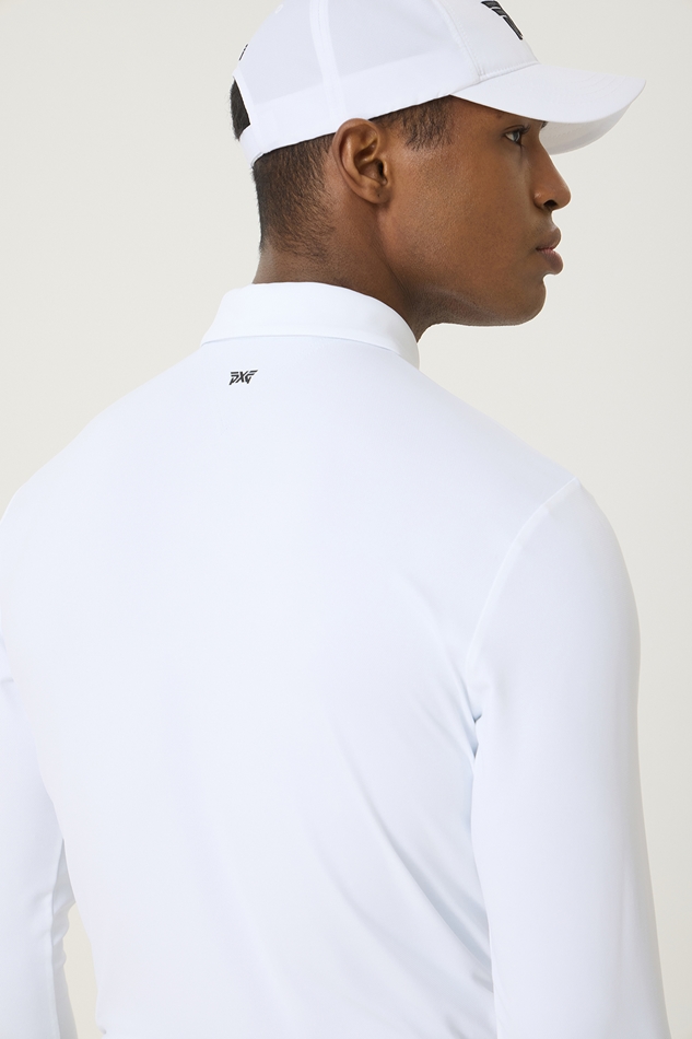 SHOULDER POINT COLLAR LONG-SLEEVE