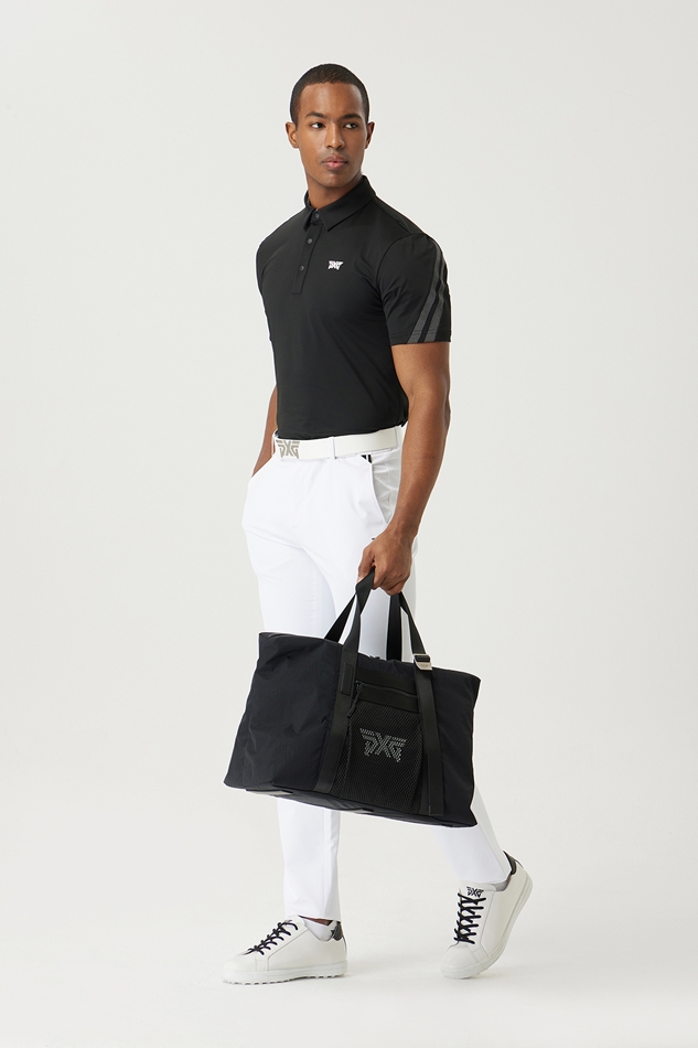 LIGHT WEIGHT MESHED BOSTON BAG