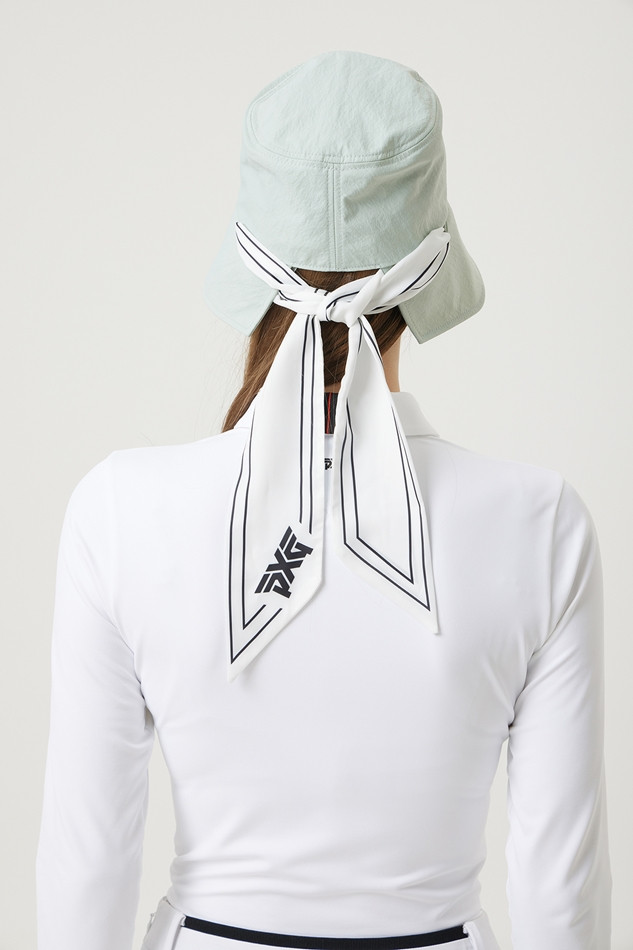 WOMENS SCARF BONNET HAT