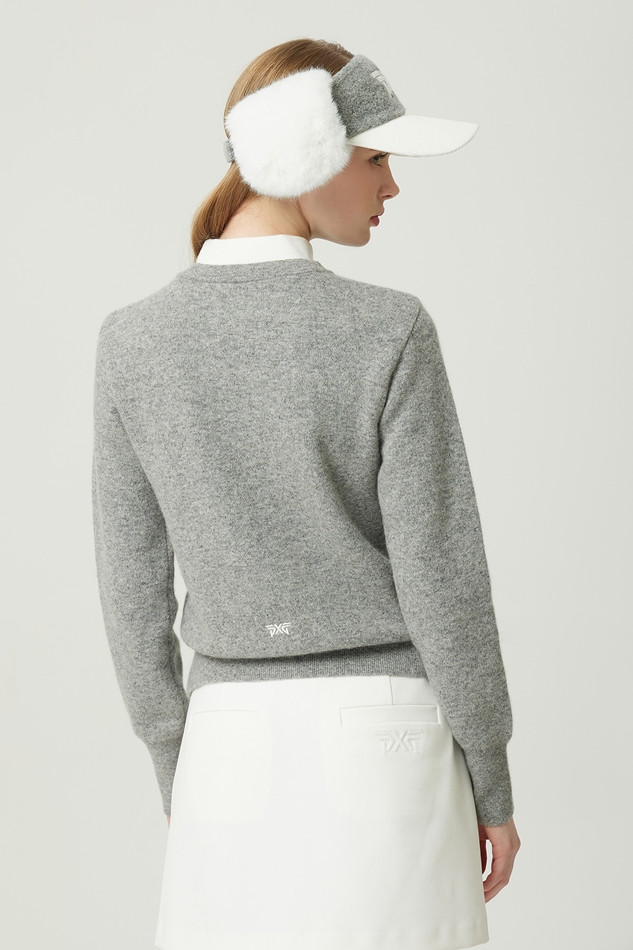 WOMEN WINTER WINDPROOF COLOR POINT SWEATER