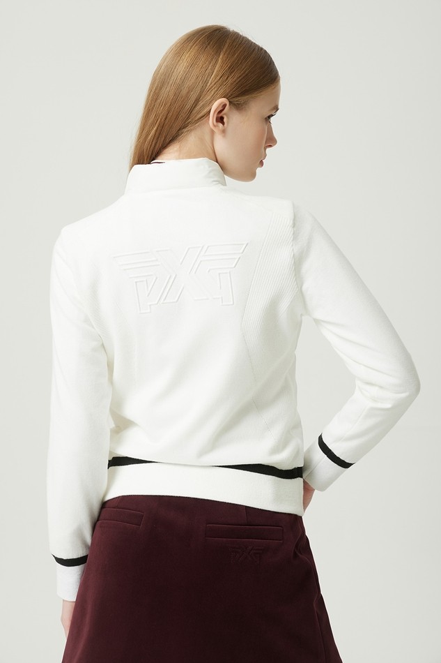 WOMEN WINTER KNIT HYBRID SWING DOWN JACKET