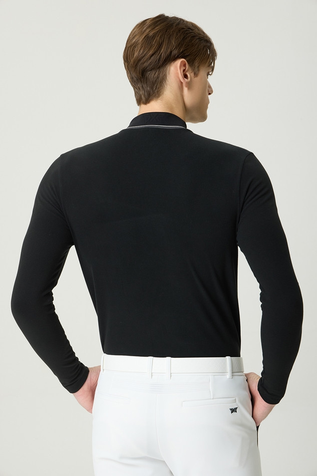 WINTER ESSENTIAL MOCK NECK LONG-SLEEVE