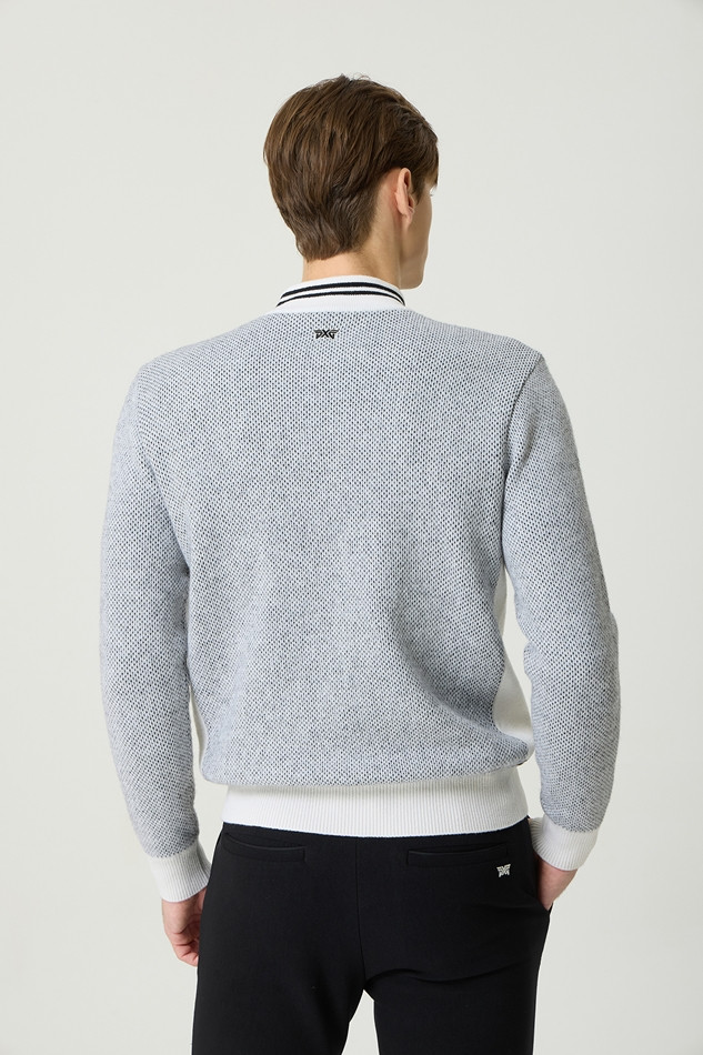 WINTER HALF ZIP-UP WINDPROOF SWEATER