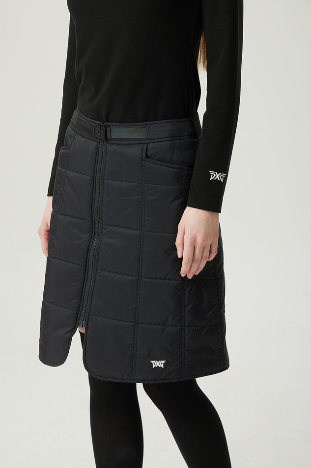 WOMEN WINTER BELT PADDED SKIRT