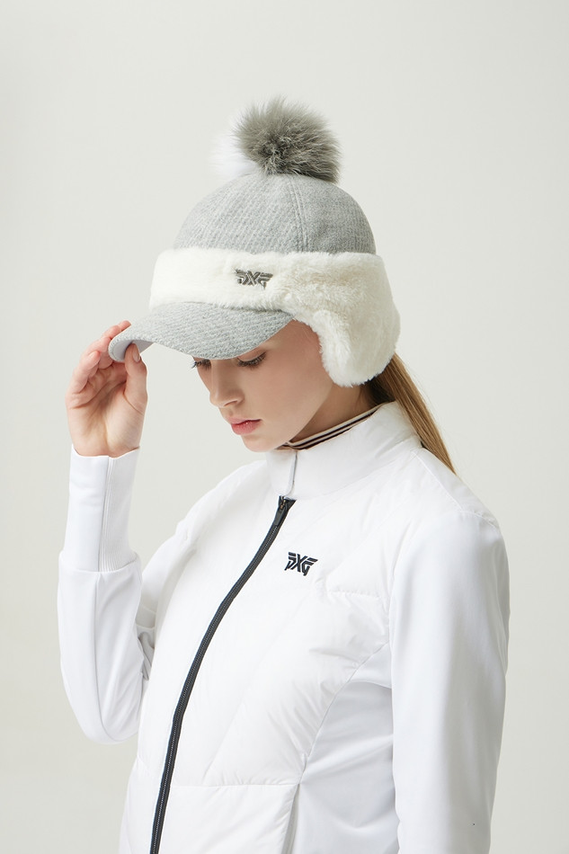 WOMEN WINTER FUR EARMUFF CAP