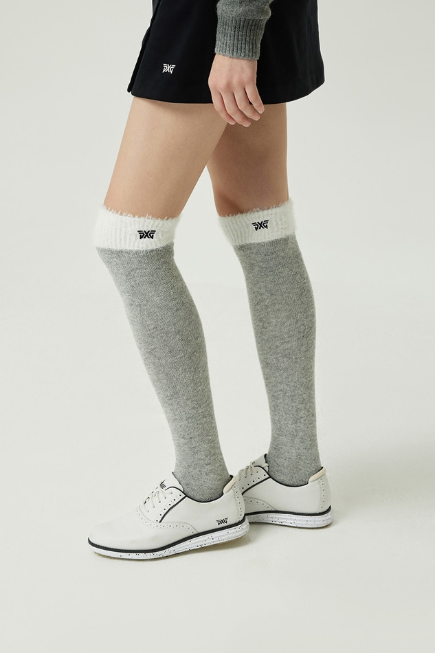 WOMEN WINTER BAND POINT OVER THE KNEE SOCKS