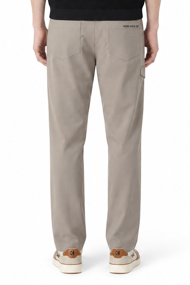MEN SEMI-TAPERED FIT PANTS PKFPM510305 BEIGE