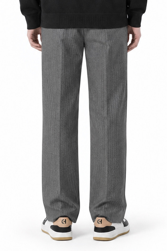 MEN WIDE FIT PANTS PKFPM510412 M/GREY 상품 이미지 2