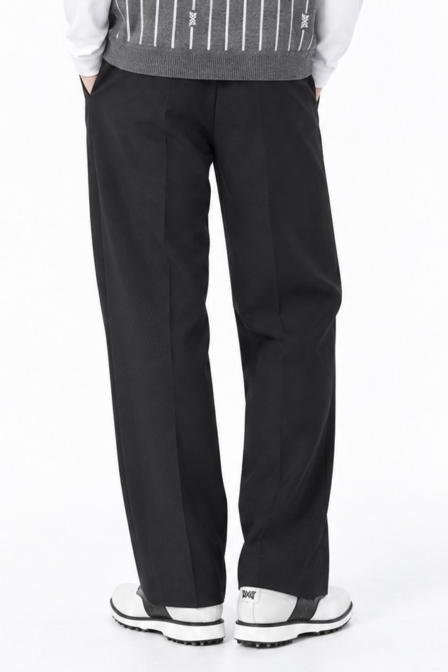 MEN WIDE FIT PANTS PKFPM510421 BLACK 상품 이미지 2