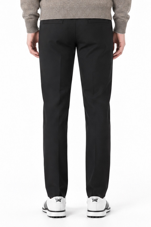 MEN R/N STANDARD FIT PANTS PKFPM510621 BLACK 상품 이미지 2