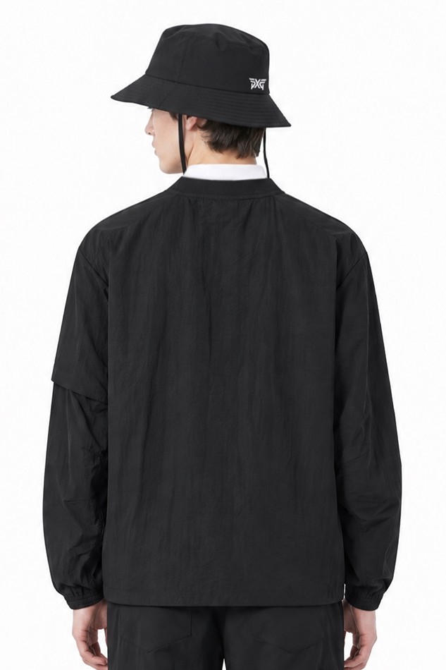 MEN ANORAK JACKET PKFPM610421 BLACK 상품 이미지 2