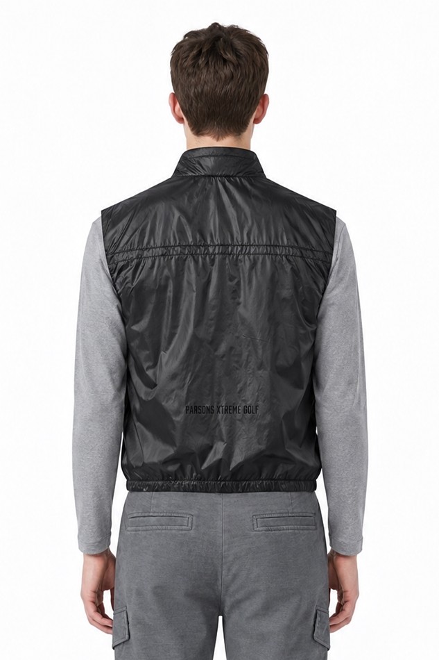 MEN ALPHA-LINED LIGHTWEIGHT VEST PKFPM620721 BLACK 상품 이미지 2