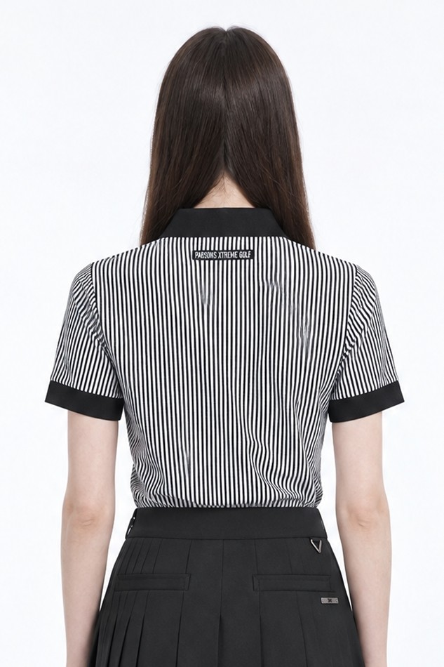 WOMEN ESSENTIAL RIB SHORT SLEEVE PKFPW220221 BLACK 상품 이미지 2