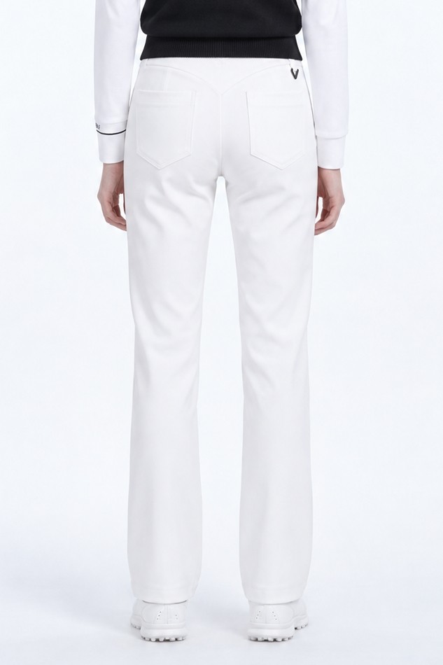 WOMEN HIP UP BOOTCUT PANTS PKFPW510301 WHITE 상품 이미지 2